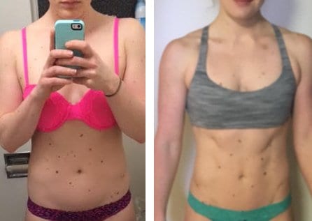 Bootcamp Member before & after picture